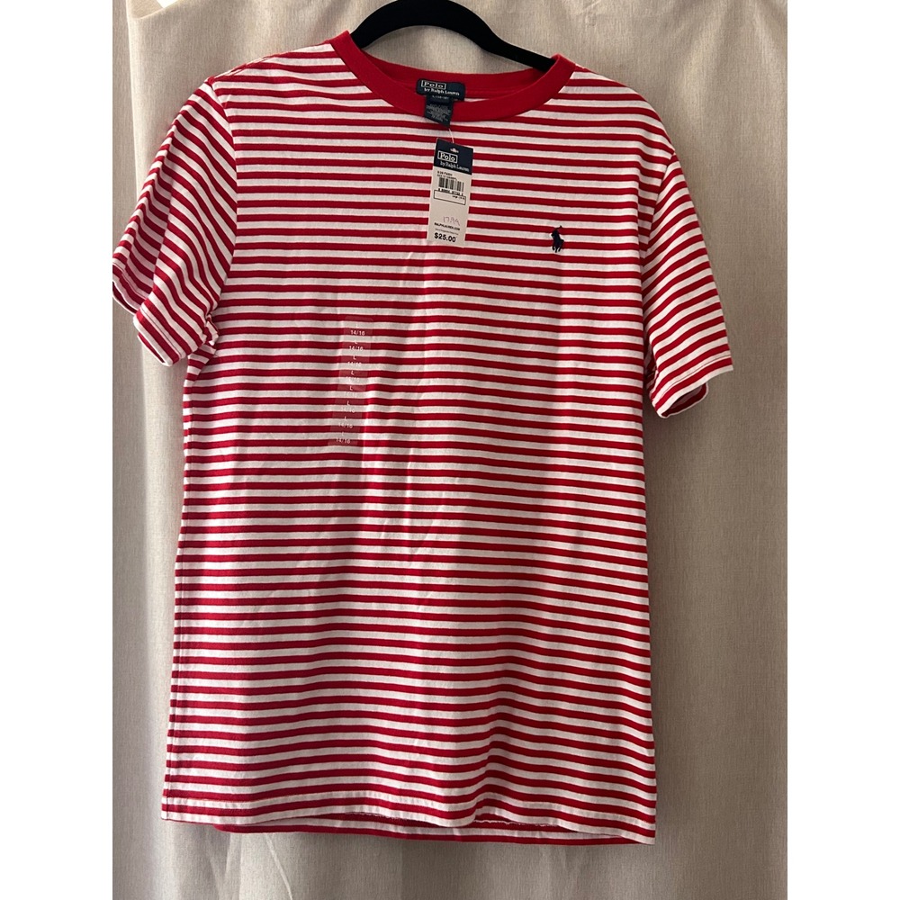 New with Tags Boys Polo by Ralph Lauren Short Sleeve Shirt Size L